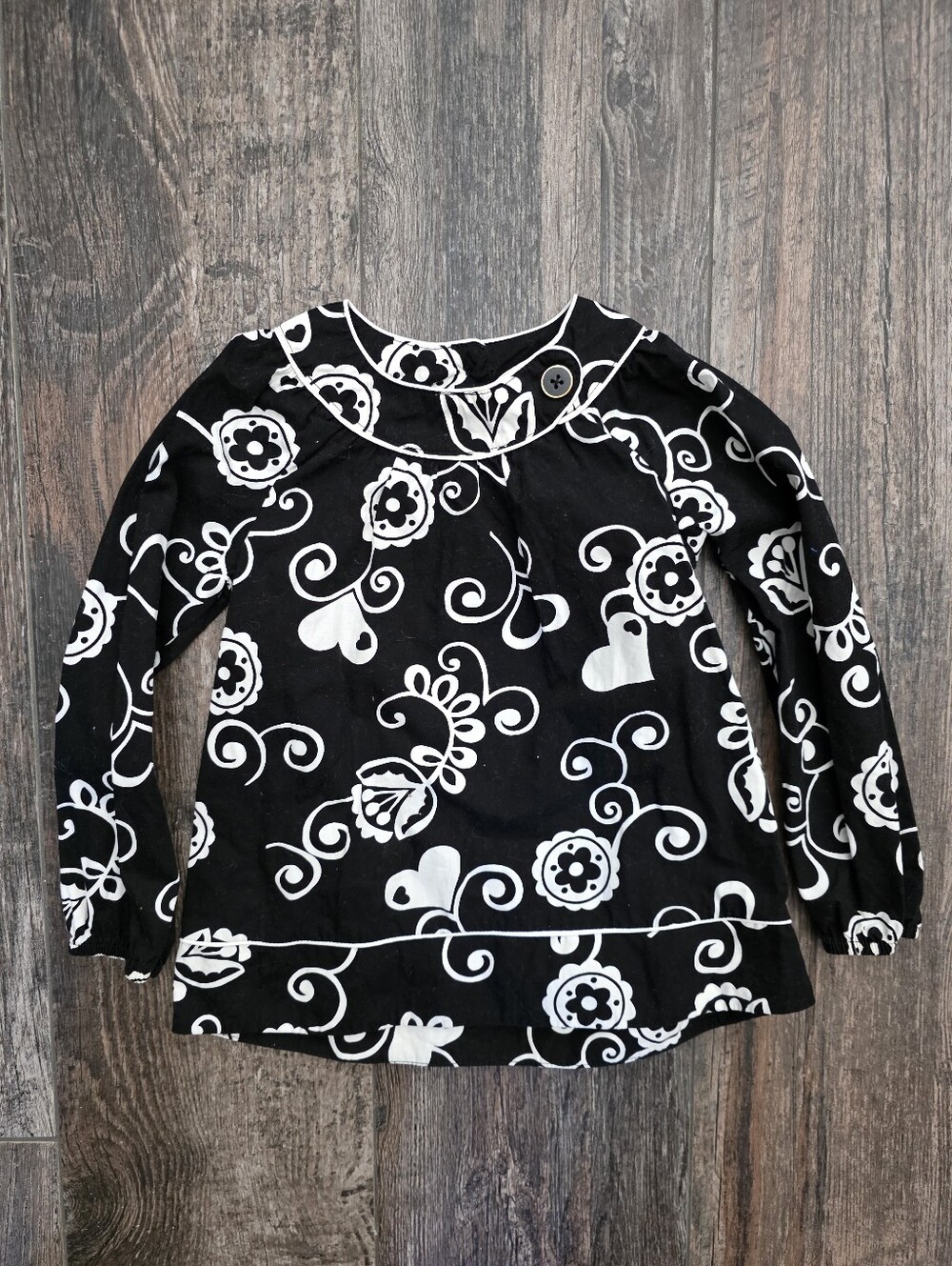 Girls Blouse Shirt Longsleeve